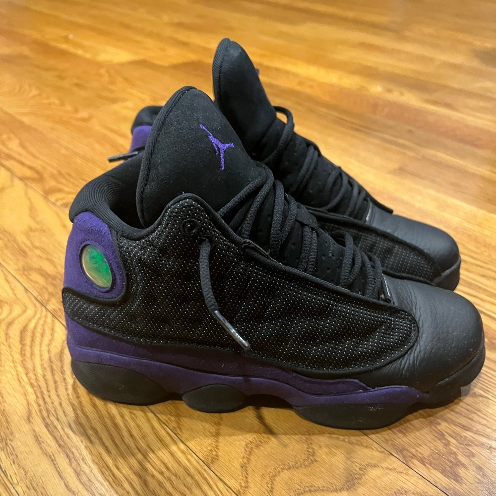 Jordan 13 court purple sz 7 no box great condition